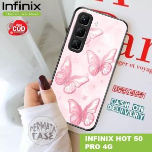 Softcase Glass Acrillik Glossy Mewah dan Elegan Motif lucu for INF*NIX HOT 50 PRO 4G TERBARU | PI-208 Untuk INF*NIX All Brand All Type dan Type lainnya tulis di chat ya guyss