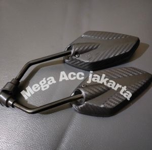 SPION KARBON CARBON YAMAHA JUPITER MX TANGKAI BLACK MIO NMAX JUPITER SEMUA MOTOR YAMAHA