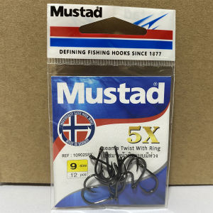 ตัวเบ็ด ตะขอเบ็ด Mustad [5X] มัสตาร์ด ISEAMA ตูดห่วง 10920SPX🐟🐟