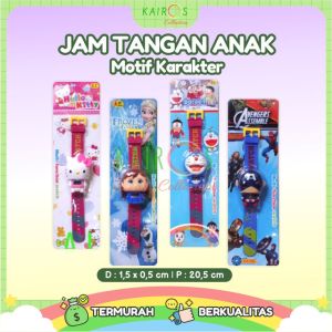 Jam Tangan Karakter Anak Cocok untuk Sekolah & Desain Kreatif