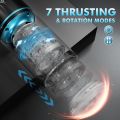 EORONE Male Sex Toys for Men Male - Male Sex Toy for Men Toys with 7 Thrusting & Rotating, 50dB Quiet Hands Free Pocket Stroker, 3D Sleeve Mens Sex Toys Sex Toys & Games. 