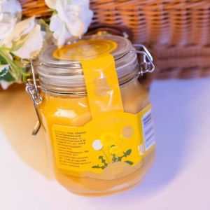 SG库 俄罗斯原装进口蒲公英蜂蜜自然结晶野生卡扣1000g纯正天然无添加