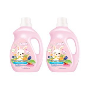 Zoo Zoo Island🔥ผลิตภัณฑ์ซักผ้าเด็กผสมปรับผ้านุ่ม ZooZoo Island 2 in 1 สูตรอ่อนโยน กลิ่นดอกลิลลี่ ขนาด 4 ลิตร Baby Fabric Detegent 4L
