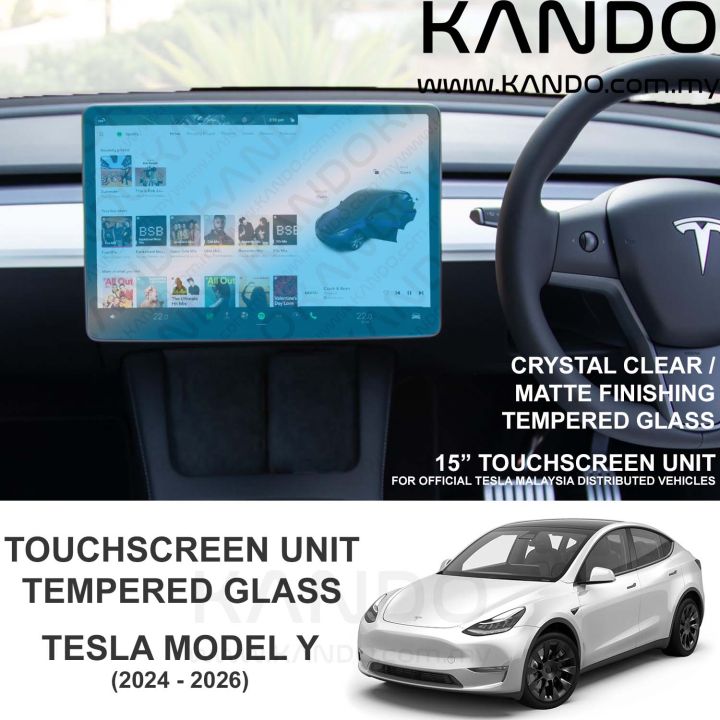 Tesla Model Y Tempered Glass Protector Tesla Model Y Screen Protector
