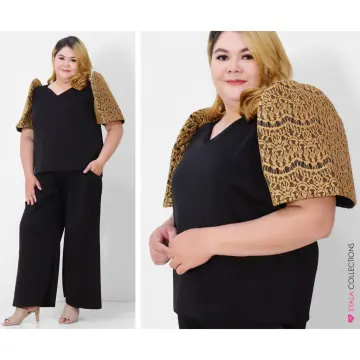 Modern filipiniana plus size best sale