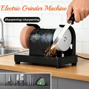Electric Grinder Machine Dual Coarse/Fine Grit Wheels Home Use Polishing Machine Knife Sharpener