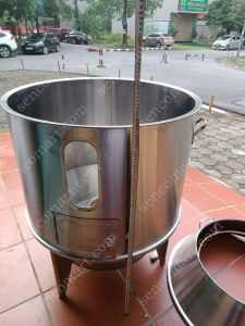 Lò Nướng GàVịt Phi 80 Chạy Than Hoặc Gas Giá Tốt