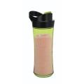 Oster MyBlend Personal Blender with Green 20oz Travel Sports Bottle - 250 watts, Ice-Crushing, Portable Tumbler, Blender Shaker (Juicer and Portable Blender). 