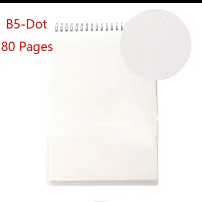 Steno Muji Styled Spiral Notebook Vertical Type A6/A5/B5