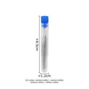 Bộ 18 thép không gỉ Big Eye Needle Handmade khâu DIY kim sống sửa chữa quần áo thủ công may công cụ - FELAA