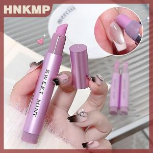 HNKMP น้ำมันหนังกำพร้าที่ทำจากเซรามิก3 In1ทำให้เล็บสว่างขึ้นเครื่องกำจัดหนังกำพร้าให้ความชุ่มชื่นปากกาบำรุงเล็บเอสเซนส์ซ่อมแซมเล็บเสียหาย3.5ก.