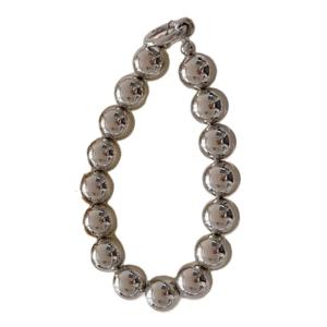 Shimmering Beaded Cellphone Charm Colorful Round Bead Mobile Phone Chain Bag Accessory Fashionable Phone Pendant