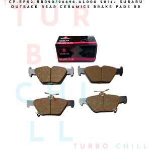 CP-BP02-RB020/26696-AL000 2014+ SUBARU OUTBACK REAR Ceramics Brake Pads RB