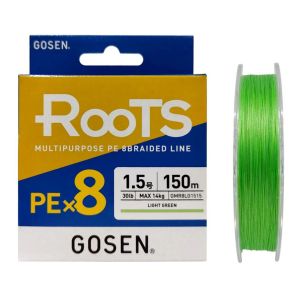GOSEN ROOTS PE X8 MULTIPURPOSE PE 8 BRAIDED LINE (150m)