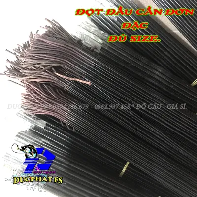 Đọt cần câu tay đặc đủ các size (3.0 - 6.0ly)