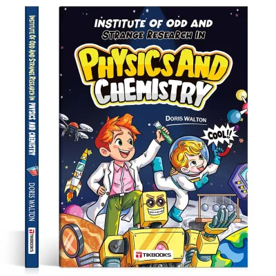 Physics & Chemistry Comic Books Fun Science Learning for Kids Students Gift