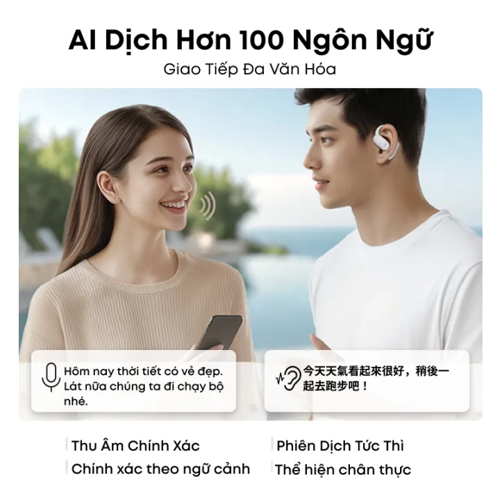 Tai Nghe Bluetooth Kẹp Tai Anker soundcore AeroFit 2, Âm Thanh Hi-Res, Đeo Êm, Điều Chỉnh Linh Hoạt | BigBuy360 - bigbuy360.vn