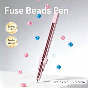 Auto Beads Tools Press-type Shuttle Beads Pen Push-type Fuse Beads Pen Quick Bead Placement Tool 拼豆工具 按压式飞梭拼豆笔
