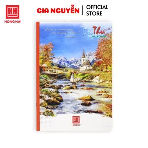 Combo 10 quyển Vở kẻ ngang Hồng Hà 72 trang Pupil Bốn Mùa - 1004