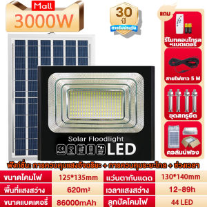 🔥ซื้อ 1 แถม 1🔥 ไฟโซล่าเซลล์ 50000W โซล่าเซลล์ ไฟสว่างมาก ไฟโซล่าเซล กันน้ำ IP67 สว่างอัตโนมัติเมื่อฟ้ามืด
