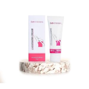 NUKANUKU - Pemutih Ketiak / Underarm Cream / BIO HERBAL Underarm Cream Brightening / Pemutih Ketiak BPOM / dan Selangkangan Ampuh / Pemutih Ketiak / Uderarm Cream / Ketiak / Pencerah Ketiak / Krim / Brightening