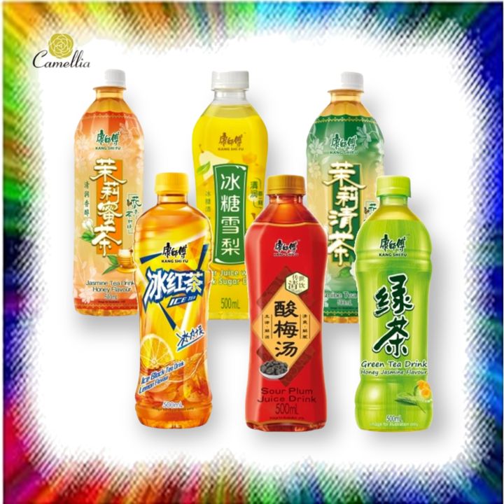 康师傅饮料 - 冰红茶 /冰糖雪梨 / 酸梅汤 / 茉莉清茶 / 茉莉蜜茶 Kang Shi Fu Drinks - Ice Lemon ...