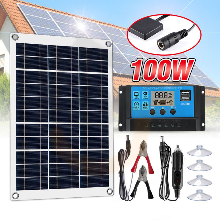 (Dikirim Dari Jakarta)SOLAR PANEL 100 wp PANEL SURYA PEMBANGKIT LISTRIK TENAGA SURYA 100WP 100 WP 100 Watt 100watt 100 W POLY (BISA COD) PLTS SOLAR PANEL PANEL SOLAR PANEL SURYA TENAGA MATAHARI WATERPROOF PAPAN SOLAR PANEL MURAH BISA COD TERJANGKAU