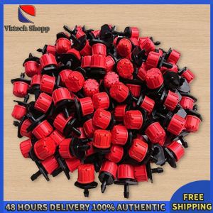 Vktech Premium 500Pcs Adjustable Drip Emitters for Garden and Greenhouse Watering System