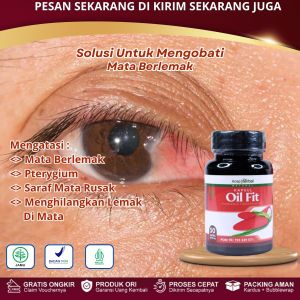 Oil Fit Kapsul - Obat Mata Berlemak Pterigium Mata Katarak Selaput Putih