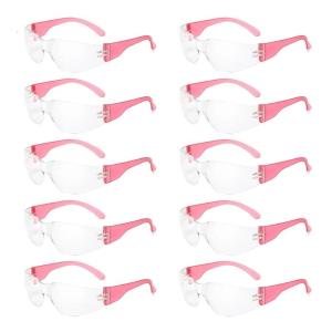 10Pcs Kids Protective Safety Glasses Science Safety Goggles Clear Lens Eyewear for Science School Projects Enduring