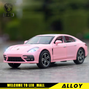 LEO 1:32 Porsche panamera alloy model car for kids toys for boys cars toys