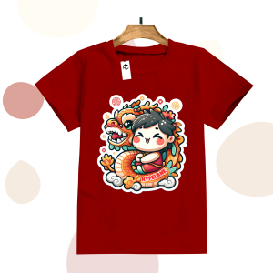 Code8.id  DTF Chinese new year Cowok Naga Kaos anak laki laki kaos anak anak best seller  Awan