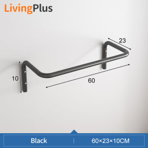 Rak Baju Clothes Bar Clothes Hanging Rack Besi Gantung Baju Sangkut Baju Penyangkut Baju Dinding Rak Baju DIY Open Wardrobe Wall Mounted Shlef