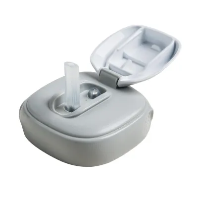 Hegen ฝาหัดดื่มพร้อมหลอด สำหรับ 6 เดือน+ ใช้ได้กับขวด 8 ออนซ์หรือต่ำกว่า Straw Spout Slow Flow วัสดุพลาสติก