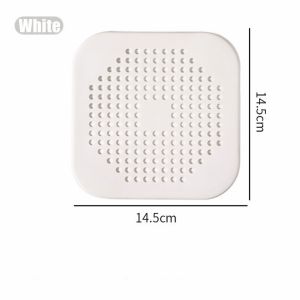Silicone Floor Drain Anti-odor Toilet/Bathroom Sewer Shower Hair Catcher with Sucker Kitchen Sink Anti-Clogging