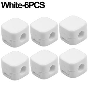 12Pcs Cable Clips Square Holder Wire Cord Organizer with Double Sided Self-adhesive Tape Home Office Storage Tools