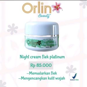 ORLIN BEAUTY SKINCARE PAKET FLEK PLATINUM - KRIM FLEK HITAM MEMBANDEL