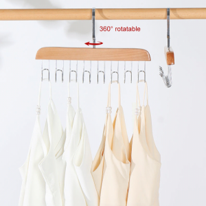 agetet Multifunctional non-slip storage clothes hanger multi-hook clothes hanger