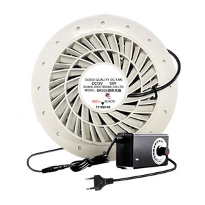 Quiet Operation Pipe Ventilation Fan 12V for Indoor Air Quality Improvement Heating Cooling Mixing Flow Air Circulation