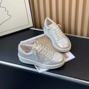 Free Shipping WomenS White Sneakers 2026 Autumn New Collection Height-Increasing Breathable Casual Versatile Star-Patterned And Suitable For Various Outfits