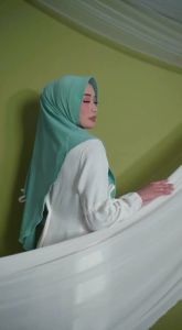 ARRAFI Hijab Instan AR 684 Jersey Premium Polos Pet Antem Daily