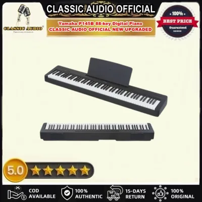 Yamaha P145B 88-key Digital Piano CLASSIC AUDIO OFFICIAL NEW UPGRADED (ORIGINAL)