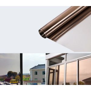 DIY FreeTools Tinted Rumah Privacy Window Film Color Glass Sticker Solar Reflective Films Tint Decor Mirror Films UV