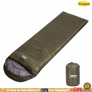 [VOS] Envelope Sleeping Bag with Compression Sack Portable Sleeping Bag Breathable Single Sleeping Bag for Backpacking Camping