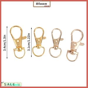 Follow Get New[Bloom Z] 10Pcs set Metal Swivel Lobster Hook Clasp Keyring Snap Clasp Bag Jewelry Lanyard Trigger Buckle DIY Bag Accessories