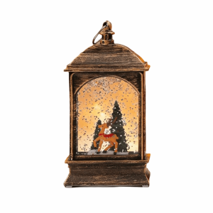 PHANT Portable Night Light Small Ornament Decorative Glowing Ornament Santa Claus Square Wind Light Wind Light Christmas Decor