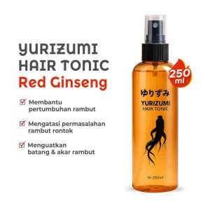 YURIZUMI Red Ginseng Hair Tonic - Penumbuh Rambut Botak dan Rontok 250ml