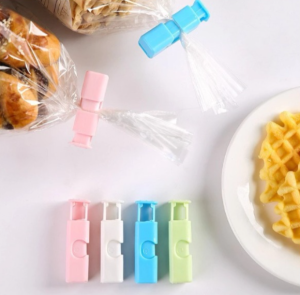 Penjepit Kemasan Makanan Model Pres 3pcs Jepitan Kemasan Snack Klip Penjepit Kemasan Kantong Plastik Press Alat Jepitan Plastik Makanan Serbaguna Klip Penyegel Food Sealer SH K48