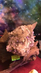 Đá THACH Anh ĐEN pha lê tự nhiên trong suốt vàng Citrine thanh tẩy thiền định tarot cực mạnh Clear Quartz Natural 506