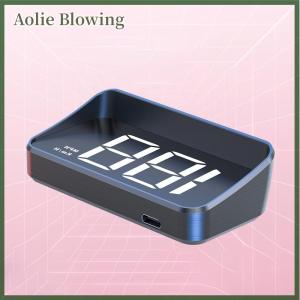 Aolie Car Speedometer HUD Head Up Display Digital Speed Meter Windshield Projector For Vehicles Truck Auto Electronics Accessories